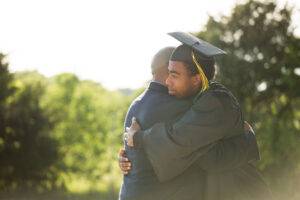 military stepchild at graduation