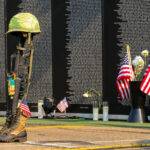 vietnam wall for fallen soldiers