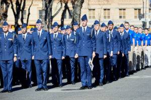 air force rotc members