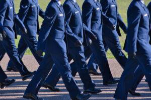 new members marching