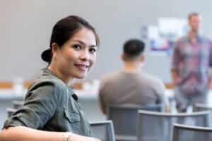 post-service education for female soldier