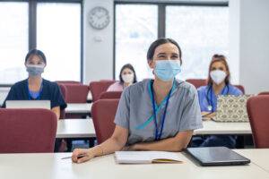 nurses in classroom