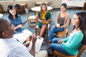 young adults in therapy