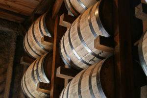 barrels in barrel house