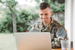 disabled vet getting benefits online