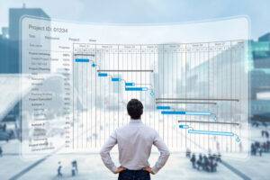 project manager tracking progress